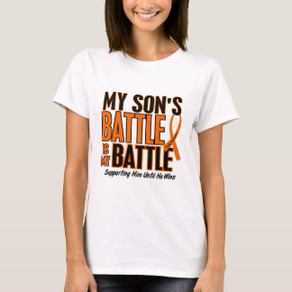 My Battle Too Son Leukemia T-Shirt