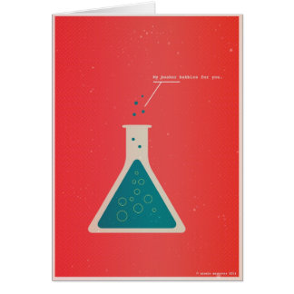 My Beaker Bubbles For You Cards