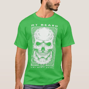 My Beard Is My Spirit Animal Gift T-Shirt