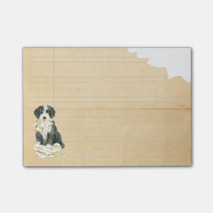 My Bearded Collie Ate My Homework Post-it Notes