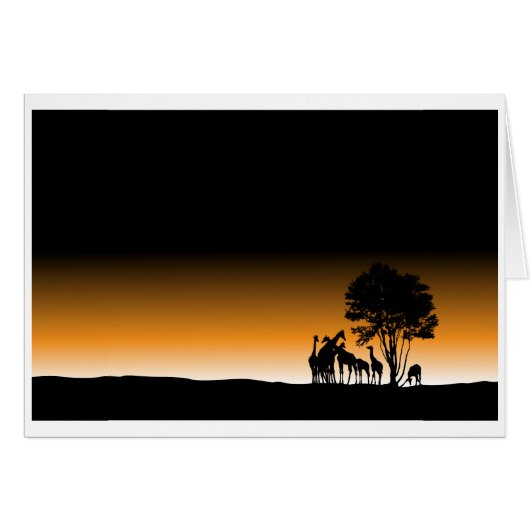 My Beautiful Africa Cards (Front Horizontal)