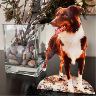 My Beautiful Dog Custom Cut Out Photo Sculpture