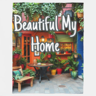 My Beautiful Home Fleece Blanket
