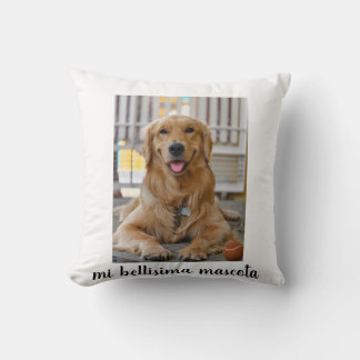 my beautiful pet throw pillow