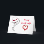 MY **BEAUTIFUL WIFE** ON OUR ANNIVERSARY CARD<br><div class="desc">SAY **HAPPY ANNIVERSARY** TO "YOUR LOVELY WIFE" WITH THIS VERY VERY LOVING CARD!  THANKS FOR STOPPING BY TODAY AT ONE OF MY NINE STORES AND COME AGAIN - REMEMBER ALL CARDS IN MY STORES ARE ABLE TO BE "MADE SPECIAL BY YOU" CHANGING ANY VERSE OR AGE ON THEM :)</div>