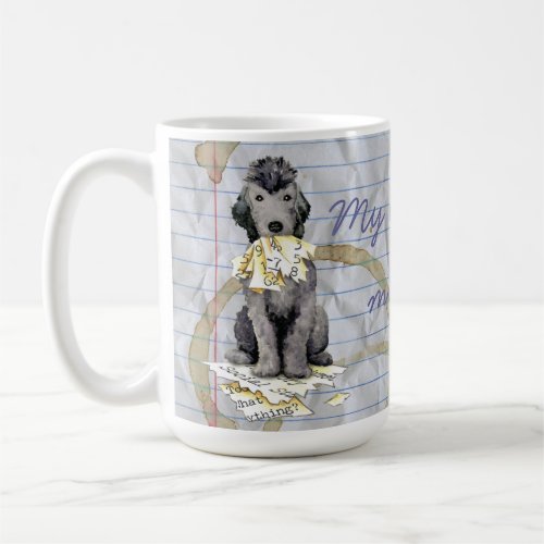 My Bedlington  Ate My Lesson Plan Coffee Mug