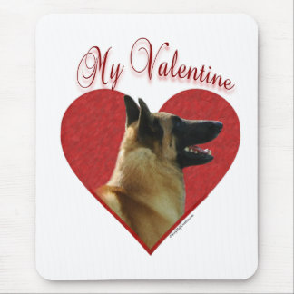 My Belgian Malinois Valentine Mouse Pad