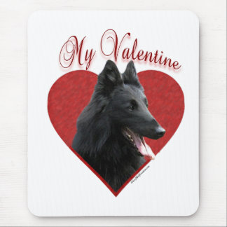 My Belgian Sheepdog Valentine Mouse Pad