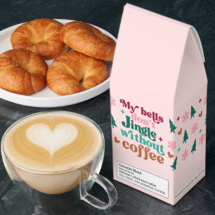 My Bells Don't Jingle w/o Coffee Retro Christmas