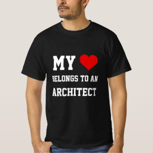 My Belongs To A Architect T-Shirt