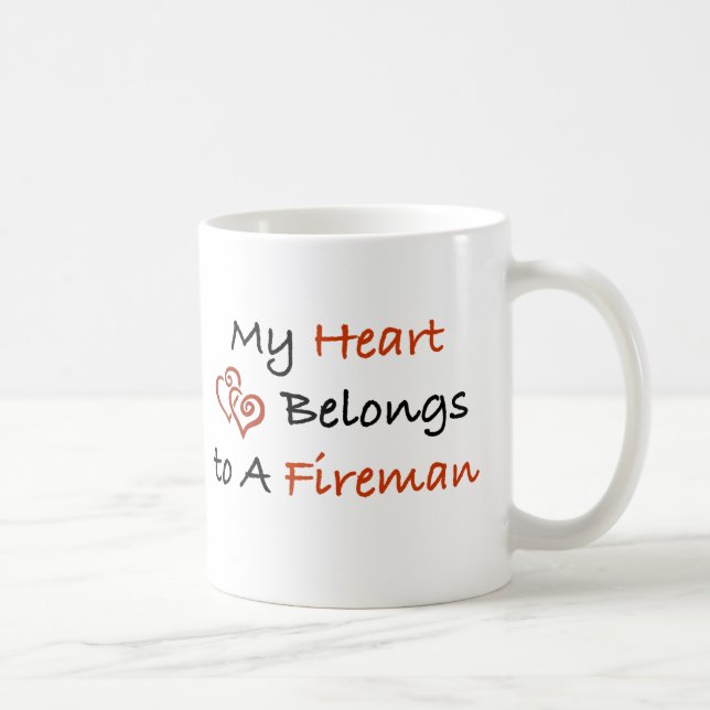 My ♥ Belongs to a FF Coffee Mug (Right)