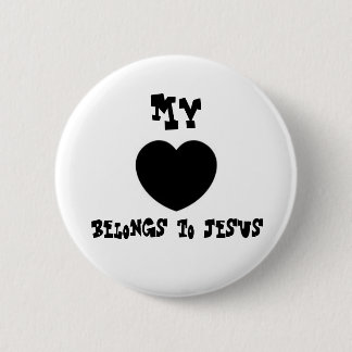 My, belongs to Jesus Button