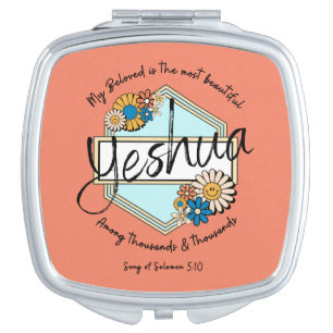 My Beloved is the most beautiful - Song of Solomon Compact Mirror