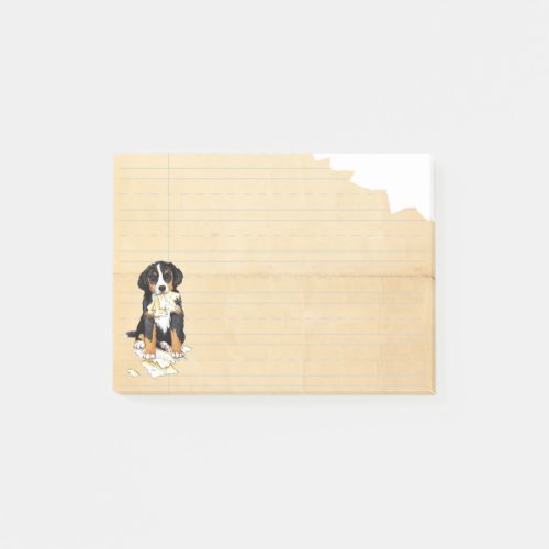 My Berner Ate my Homework Post_it Notes