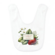 My Berry First Birthday White Strawberry