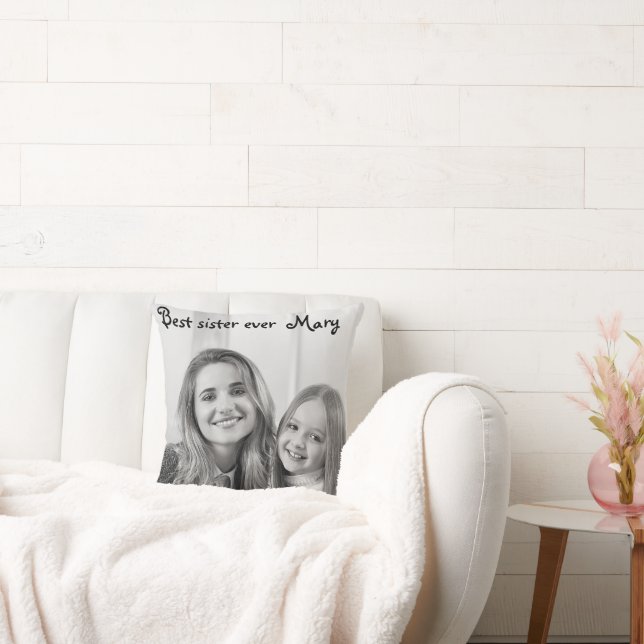 My Best Ever Aunt  Throw Pillow (Couch)