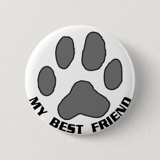 My Best Friend Button