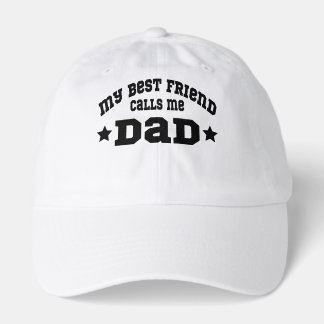 My Best Friend Calls Me Dad Fathers Day Retro Vibe Hat