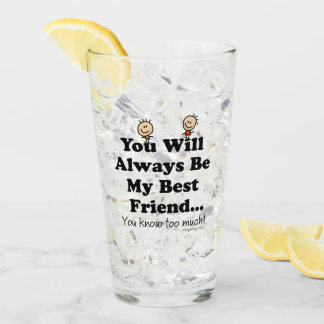 My Best Friend Glass