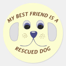 My Best Friend is a Rescued Dog