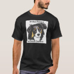 My Best Friend Is A Tri-color English Shepherd T-shirt at Zazzle
