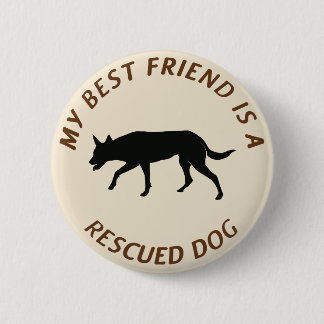 My Best Friend (Kelpie) Button