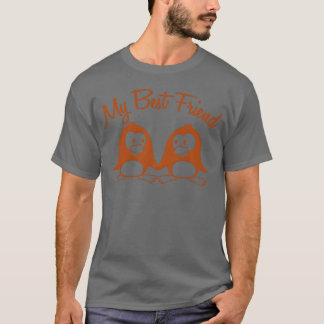 My Best Friend Penguinset Pairwo Friendseam friend T-Shirt