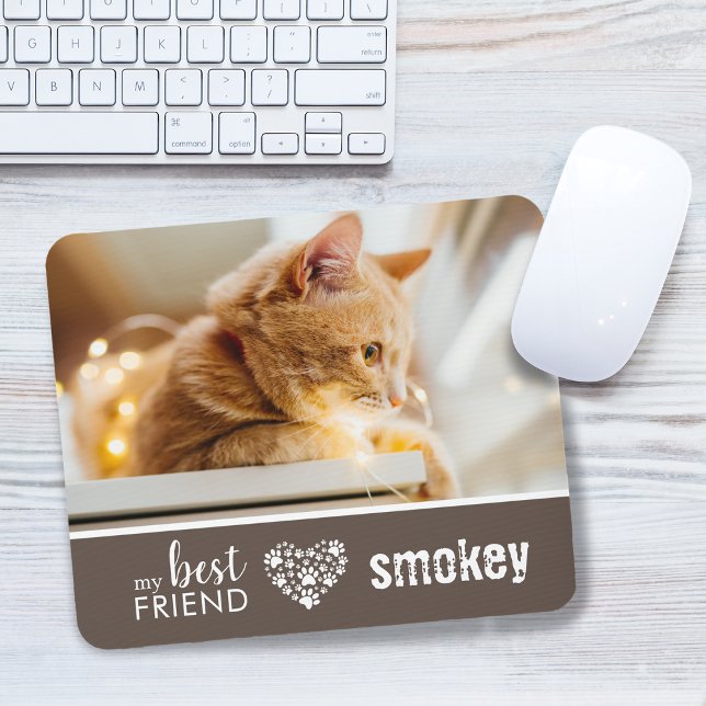 My Best Friend Pet Photo Personalized Mouse Pad (My Best Friend Pet Photo Personalized Mouse Pad)