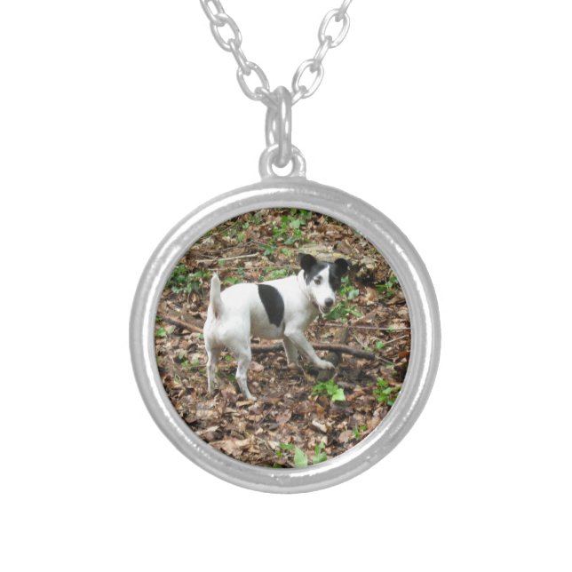 My Best Friend. Silver Plated Necklace (Front)