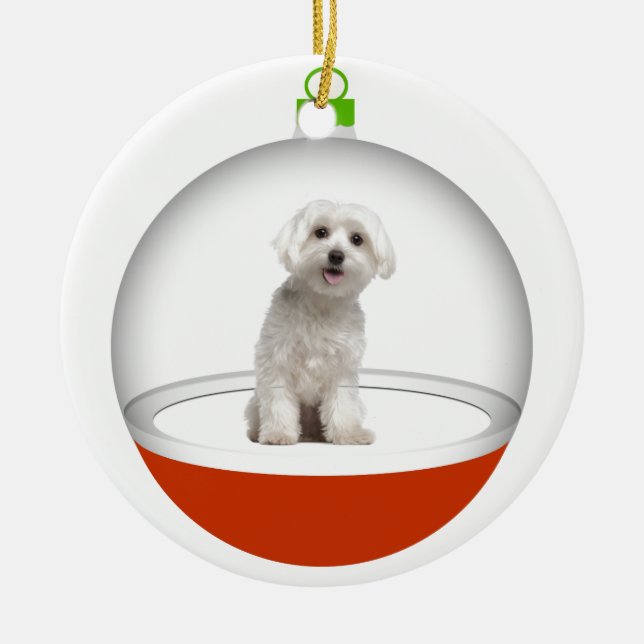 My Best Friend - SRF Ceramic Ornament (Front)