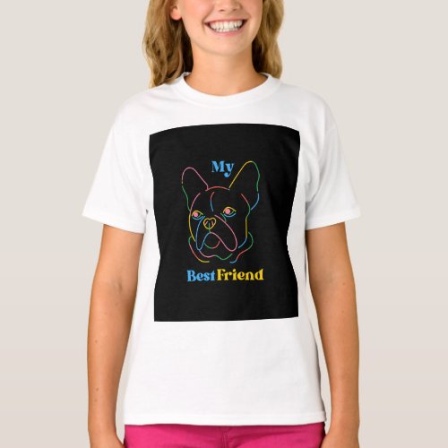 My best friend t shirt design 