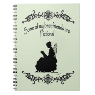 My Best Friends Are Fictional Notebook
