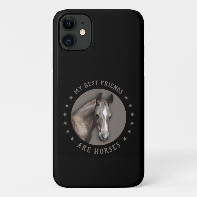 My best Friends are Horses Phone Case (Back)