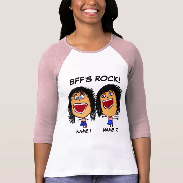 My BFF Rocks T-Shirt | Zazzle