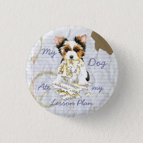 My Biewer Terrier Ate my Lesson Plan Button