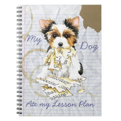 My Biewer Terrier Ate My Lesson Plan Notebook