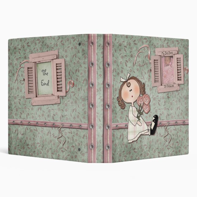 My Big Book Of Pictures 3 Ring Binder (Background)