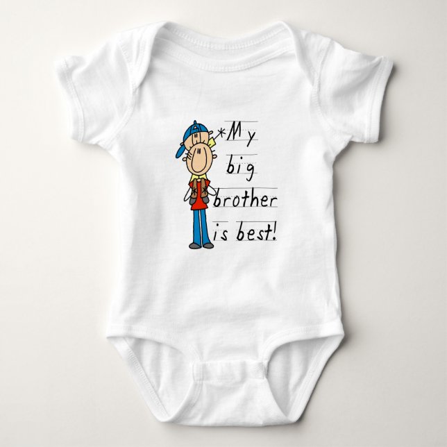 My Big Brother is Best Tshirts and Gifts (Front)