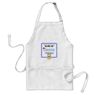 My Big Fat Greek Christmas Day Adult Apron