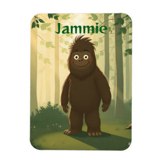 My big foot puzzle  magnet