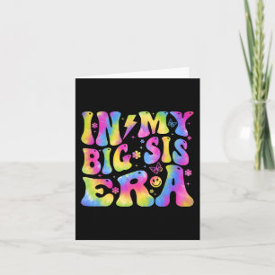 My Big Sister Era Baby Mothers Day  Card
