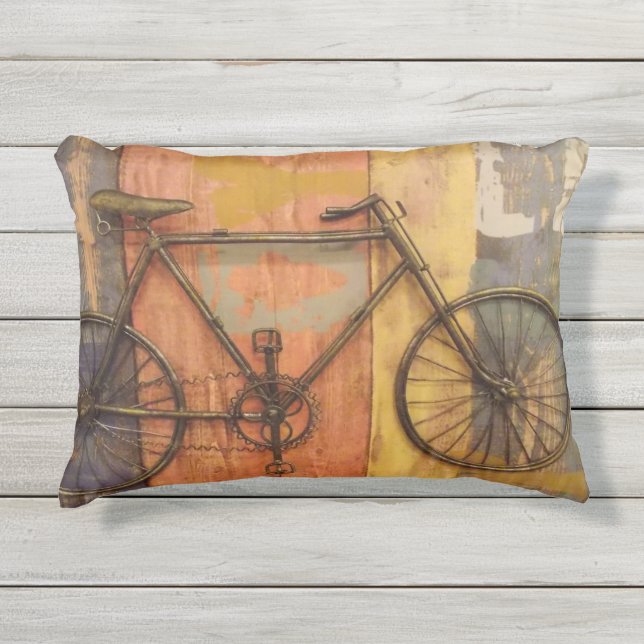 My Bike Outdoor Pillow (Front)