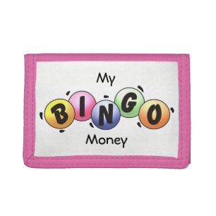 My BINGO Money Tri-fold Wallet