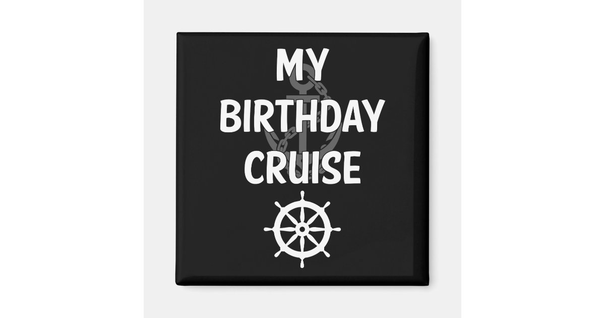 My Birthday Cruise Ship Accessories