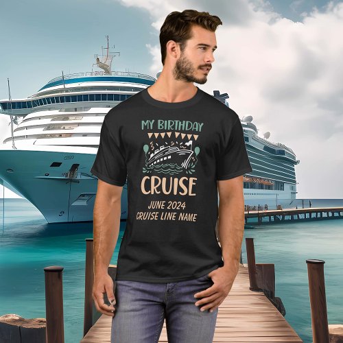 My Birthday Cruise  T_Shirt