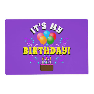 My Birthday Placemat