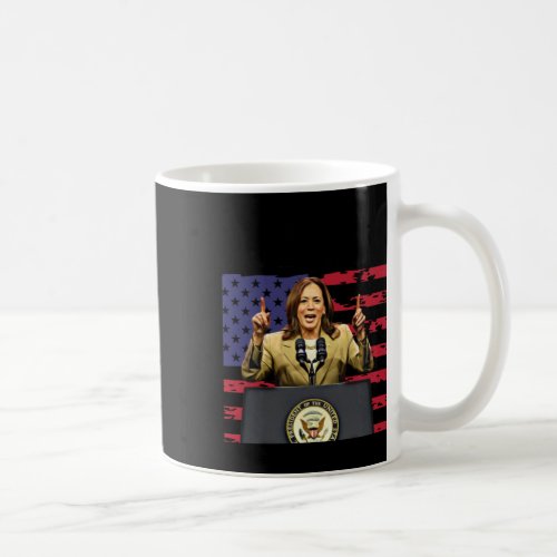 My Black Job Is President Kamala Harris 2024  Coffee Mug