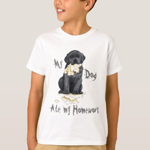 My Black Lab Ate My Homework T-Shirt