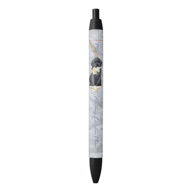 My Black Lab Ate my Lesson Plan Pen (Front Vertical)