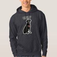 My Black Lab Is Stuck On Me Dog Lover